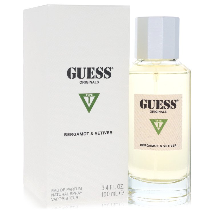 Guess Originals Typ 1 Bergamotte & Vetiver von Guess Eau de Parfum Spray 3.4 oz für Herren