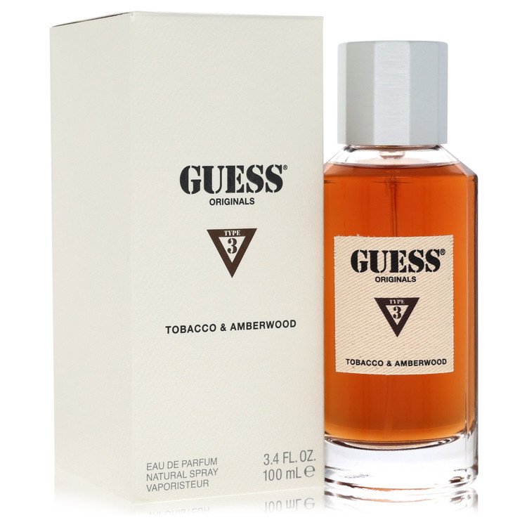 Guess Originals Typ 3 Tabak & Amberholz von Guess Eau de Parfum Spray 3.4 oz für Herren