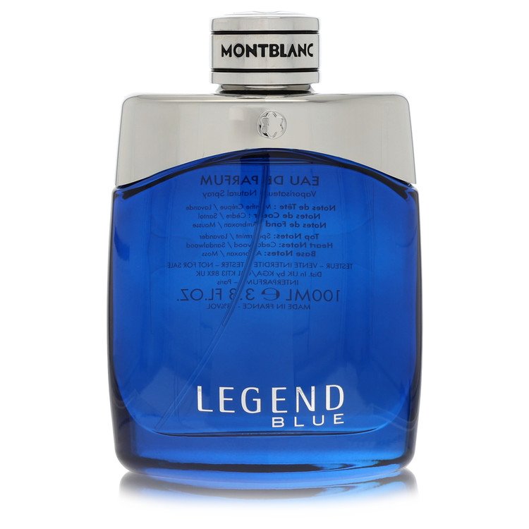 Montblanc Legend Blue par Mont Blanc Vaporisateur Eau de Parfum (Testeur) 3.3 oz pour hommes