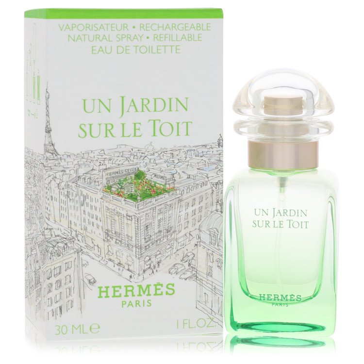 Un Jardín en el Techo Hermes Eau de Toilette Spray 1 Oz para Hombres