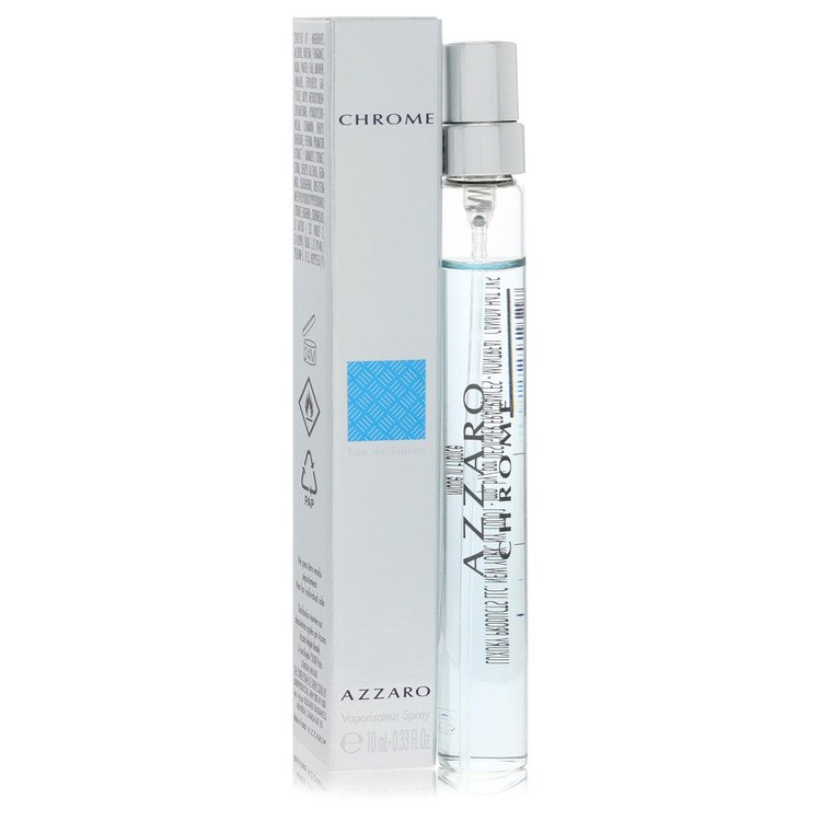 Chrome By Azzaro Mini EDT Spray 0,33 Oz Fragrância para Homem