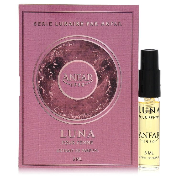 Flacon d'échantillon de parfum Anfar Luna par Anfar 0.1 Oz pour femmes