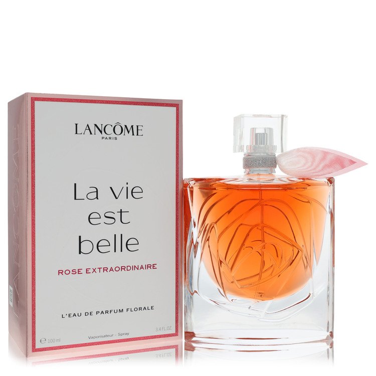La Vie Est Belle Rose Extraordinaire Lancome Eau De Parfum Florale 3.4oz Women