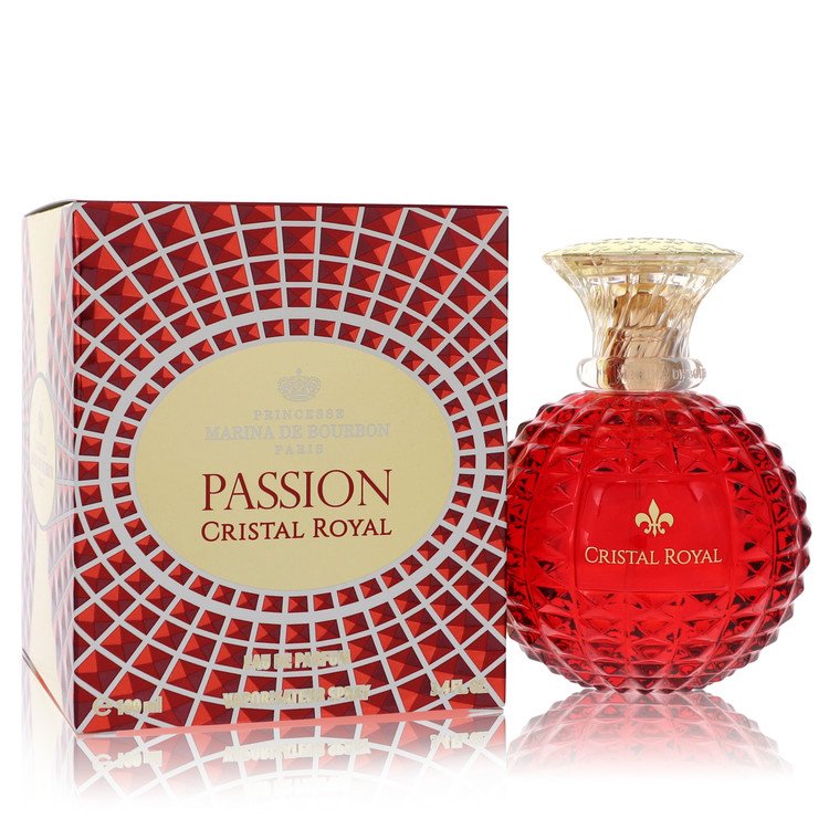 Marina De Bourbon Cristal Royal Passion Eau De Parfum Spray 3.4 Oz Mujeres