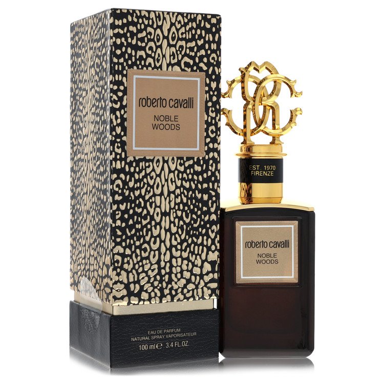 Roberto Cavalli Noble Woods Eau de Parfum Spray para Homens 3.4 Oz