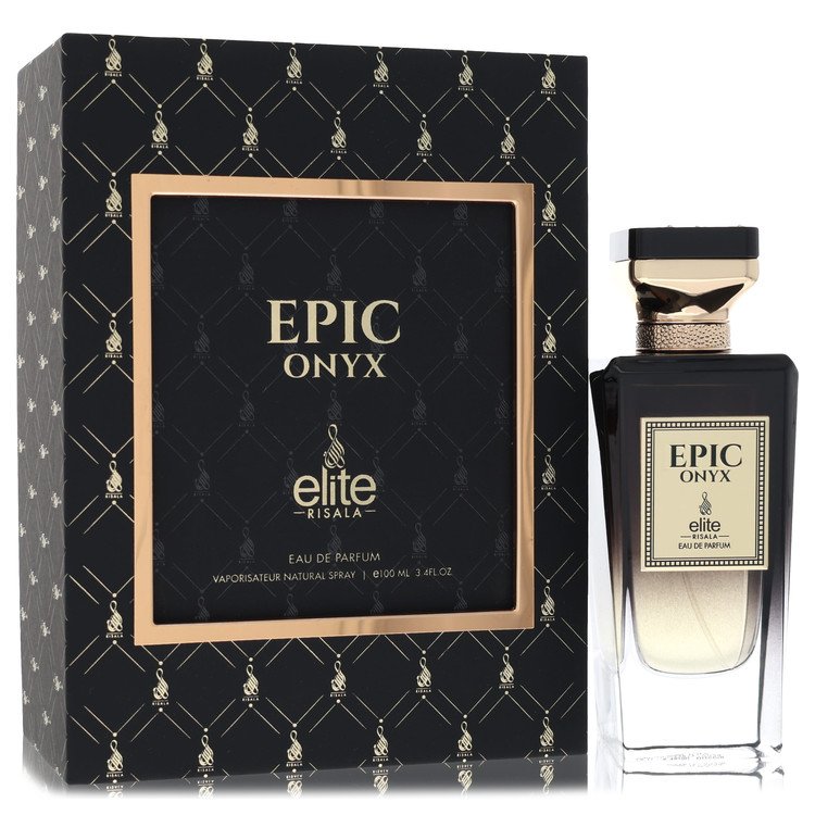 Risala Elite Epic Onyx Eau de Parfum Spray 3,4 oz para homens