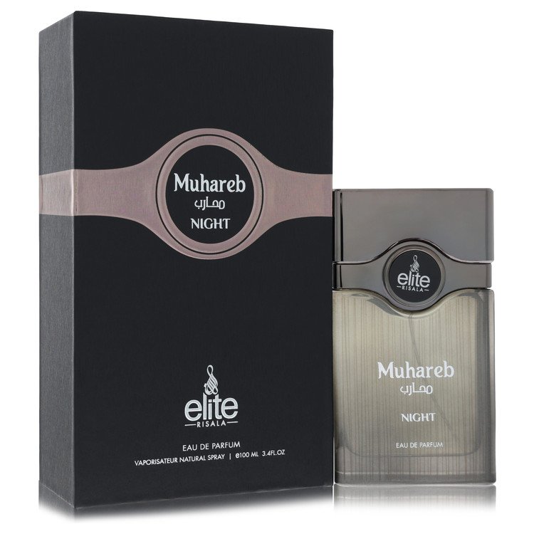 Risala Elite Muhareb Night Eau De Parfum Spray 3.4 Oz For Men