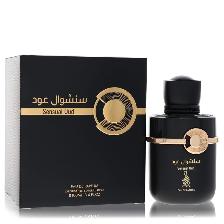 Risala Sensual Oud Eau De Parfum Spray For Men 3.4 Oz
