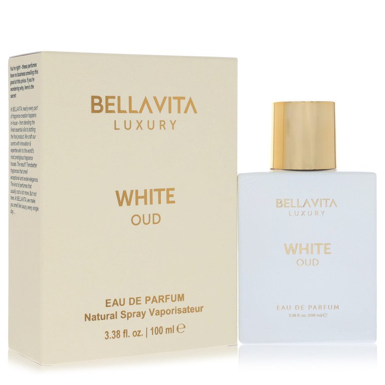 Bellavita Luxe Oud Blanc par Bellavita Eau de Parfum Vaporisateur 3.38 oz pour Hommes