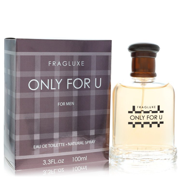 Fragluxe Only For U Eau De Toilette Spray 3.3 Oz pentru bărbați