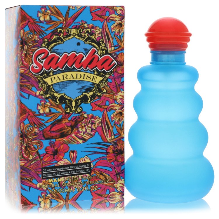 Samba Paradise par Samba Eau de Toilette Spray 3.3 oz pour hommes