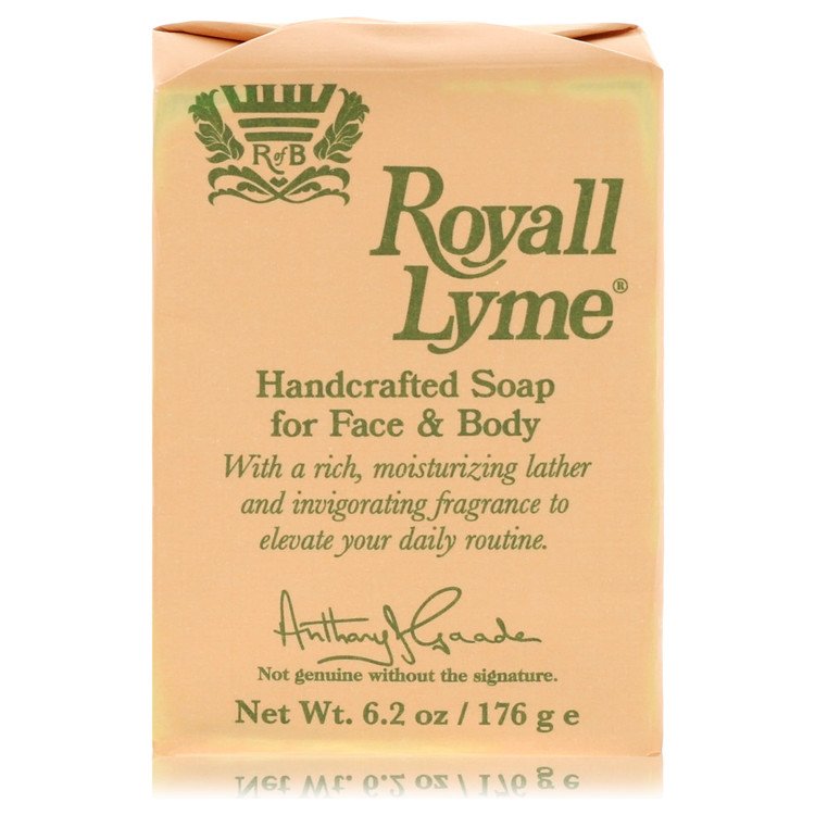 Royall Lyme Soap 6.2 Oz For Men Classic Spiced Fragrance