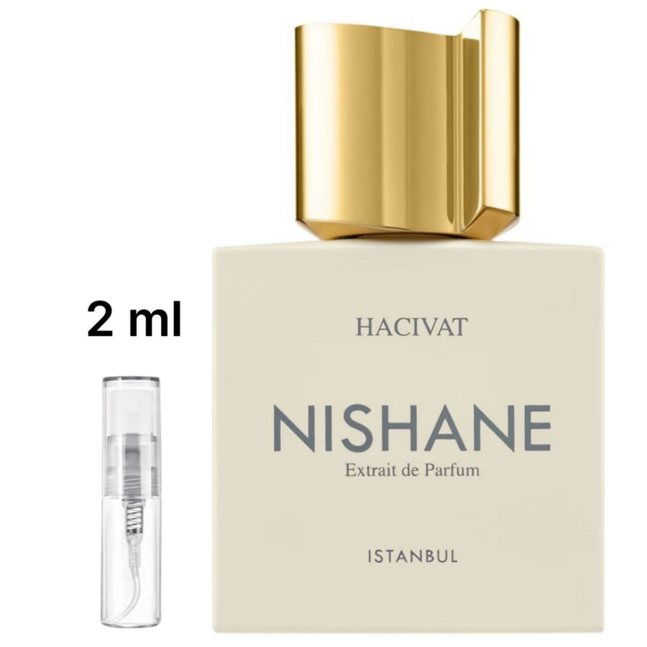 Hacivat от Nishane Экстракт духов спрей для мужчин (образец)