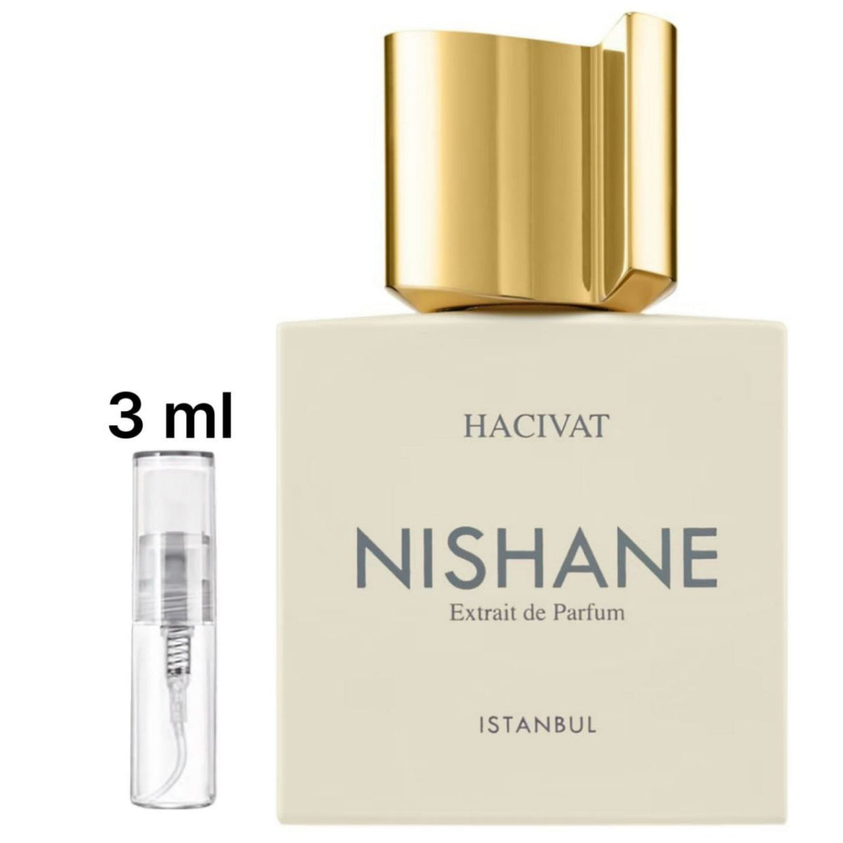 Hacivat от Nishane Экстракт духов спрей для мужчин (образец)