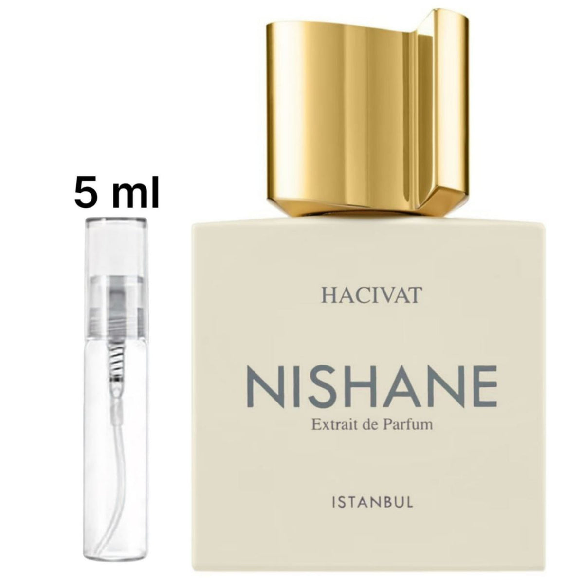 Hacivat от Nishane Экстракт духов спрей для мужчин (образец)