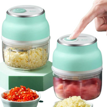 Load image into Gallery viewer, Portable Electric Mini Garlic Cutter
