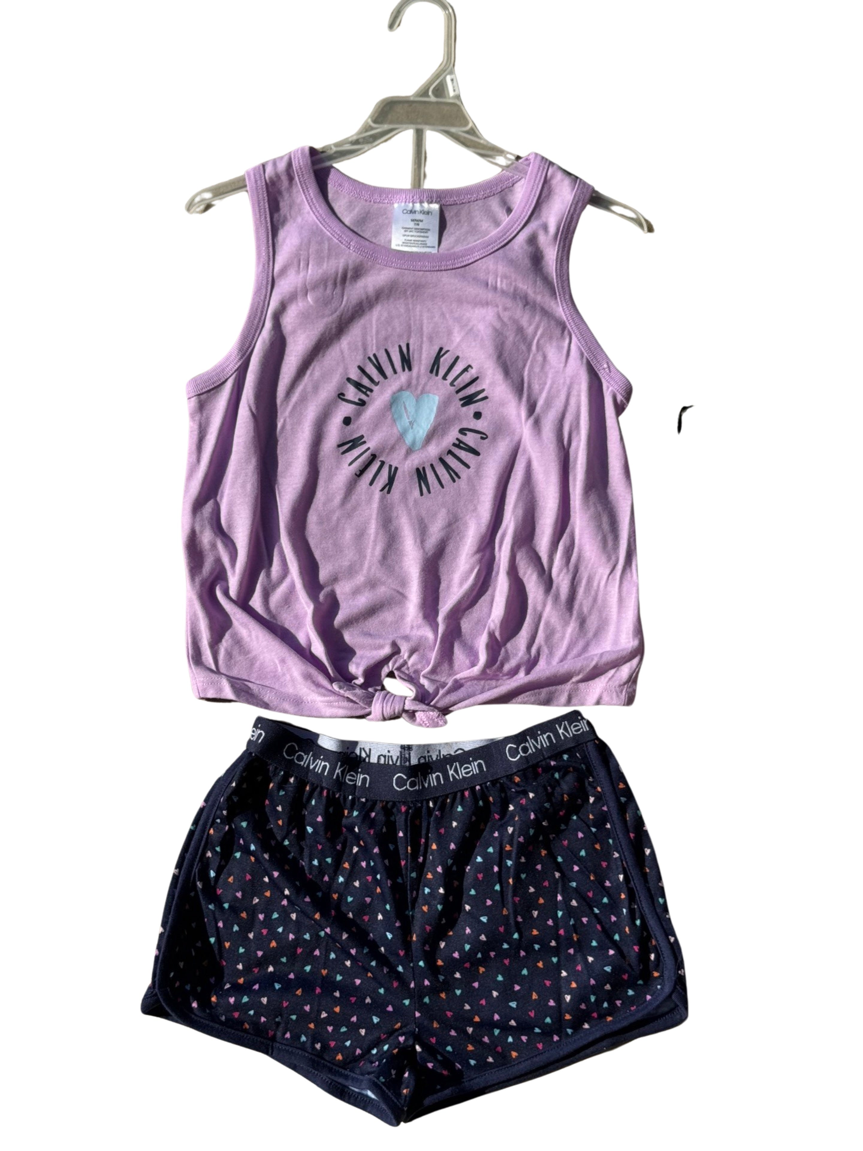 Załaduj obraz do przeglądarki galerii, Calvin Klein 2-częściowy komplet dla dziewczynek
