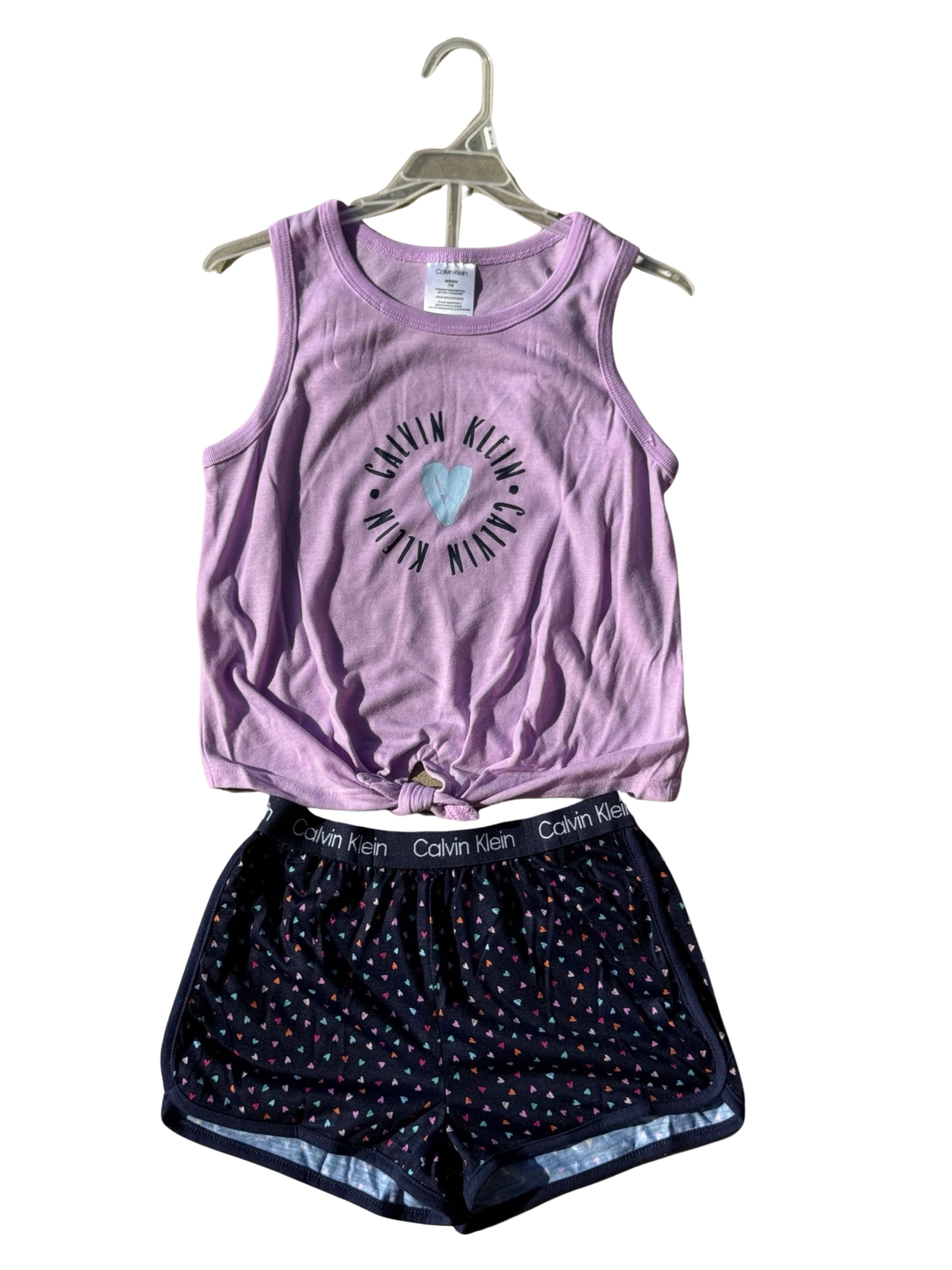 Załaduj obraz do przeglądarki galerii, Calvin Klein 2-częściowy komplet dla dziewczynek
