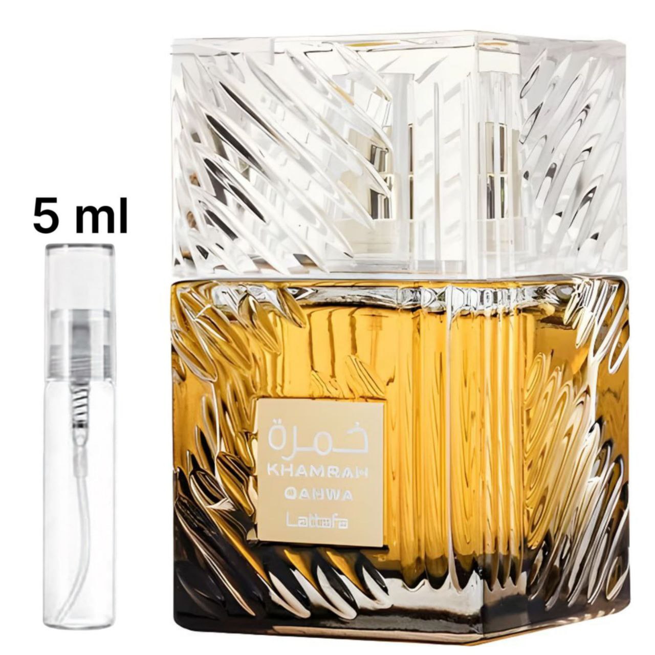 Загрузите изображение в программу просмотра галереи, Khamrah Qahwa от Lattafa (унисекс) парфюмерная вода спрей (образец)
