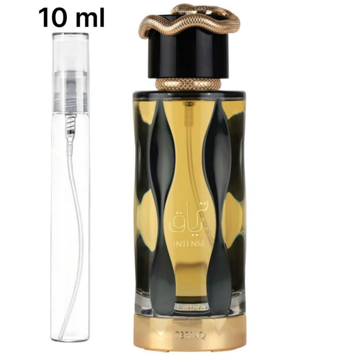 Lattafa Teriaq Intense by Lattafa Eau De Parfum Spray (Unisex) for Men (Sample)