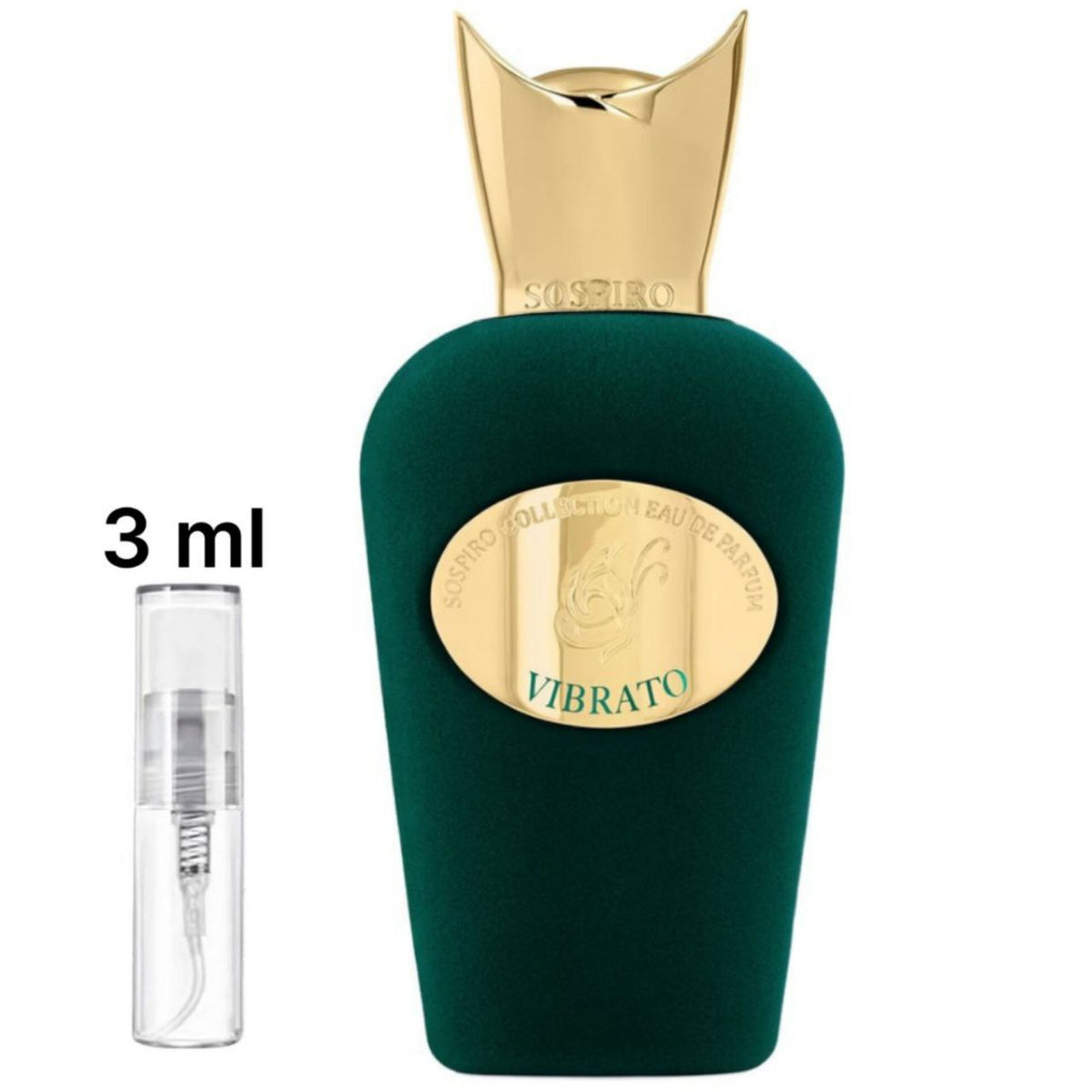 Vibrato by Sospiro Eau De Parfum Spray Unisex (Sample)