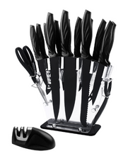 Load image into Gallery viewer, A Full Set Of Kitchen Knives 17 Stainless Steel Knives
