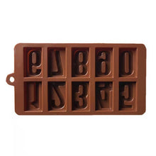 Load image into Gallery viewer, Arabic Numeral Chocolate Mold
