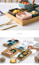 Load image into Gallery viewer, Creative Square KTV Snack Plate
